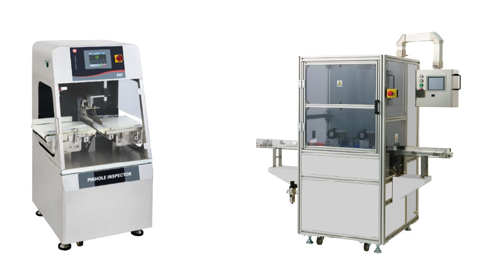 Pinhole Inspection Machine 見えない穴もすばやく発見!高電圧方式のピンホール検査機 - 食品工場物流ナビ