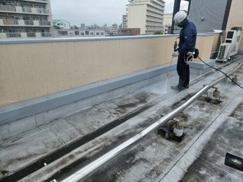 高圧洗浄・下地処理