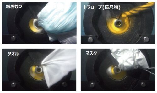 水中ポンプの通過性能