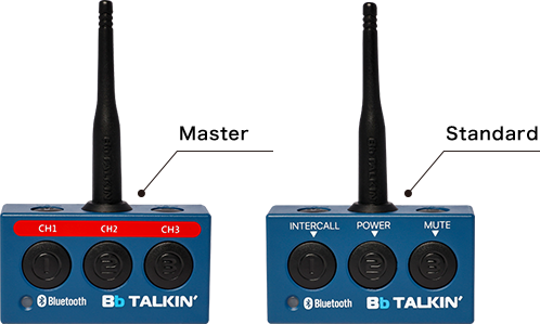 ワイヤレス通信機（親機・子機）